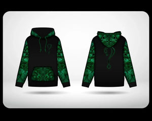 PRE-ORDER: Meganeuropsis Dripper Hoodie (Zip Up or Pullover) with NO Faux Fur in the hood