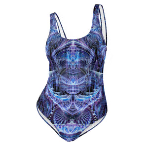 Angels Dancing on a Pin One-Piece Swimsuit
