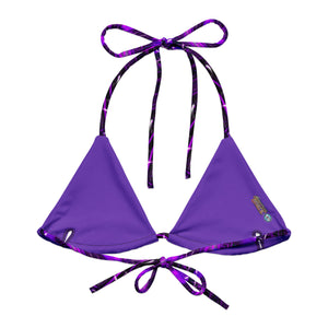 Purple Portal Bikini Top