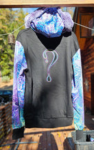 PRE-ORDER: Saphira Dripper Hoodie (Zip Up or Pullover) with Purple Faux Fur in the hood