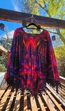 Piezoelectic Crushed Velvet Pullover Shawl