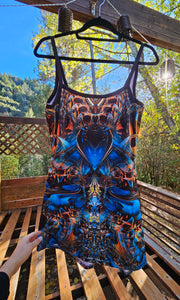 Large Megaloptera Mini Dress