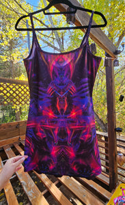 Large Piezoelectric Mini Dress