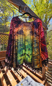 Spectral Evidence Velvet Pullover Shawl