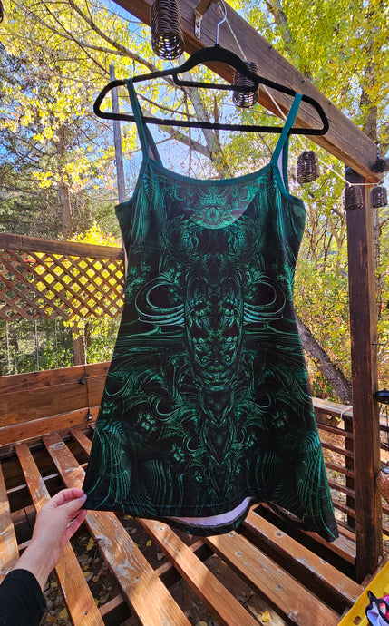 Large Meganeuropsis Mini Dress