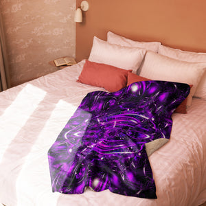 Purple Portal Sherpa Blanket