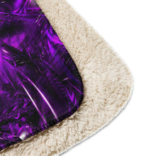 Purple Portal Sherpa Blanket