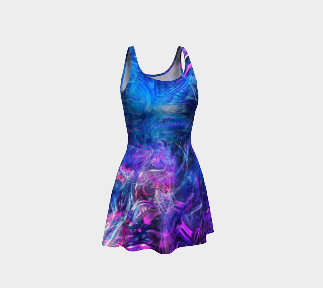 Spacial Recognition Flare Dress