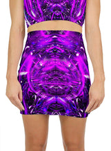 Purple Portal Mini Skirt